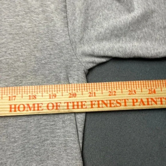 Mangy Moose Jackson Hole Wyoming Long Sleeve Graphic Shirt Gray Size L - Picture 4 of 6